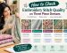 how to check embroidery stitch quality on three piece dresses